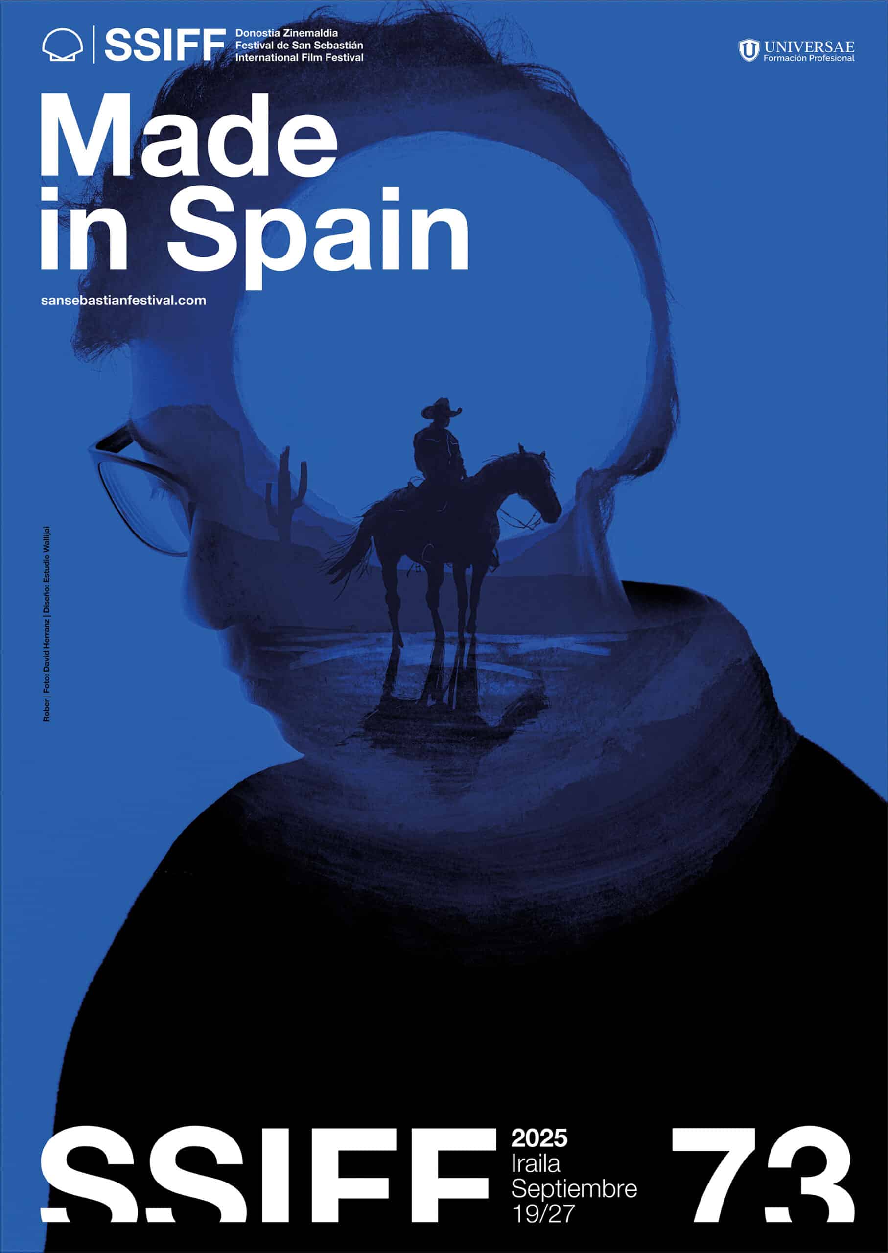 Poster of Made in Spain Strand at the 73rd San Sebastian International Film Festival (SSIFF)