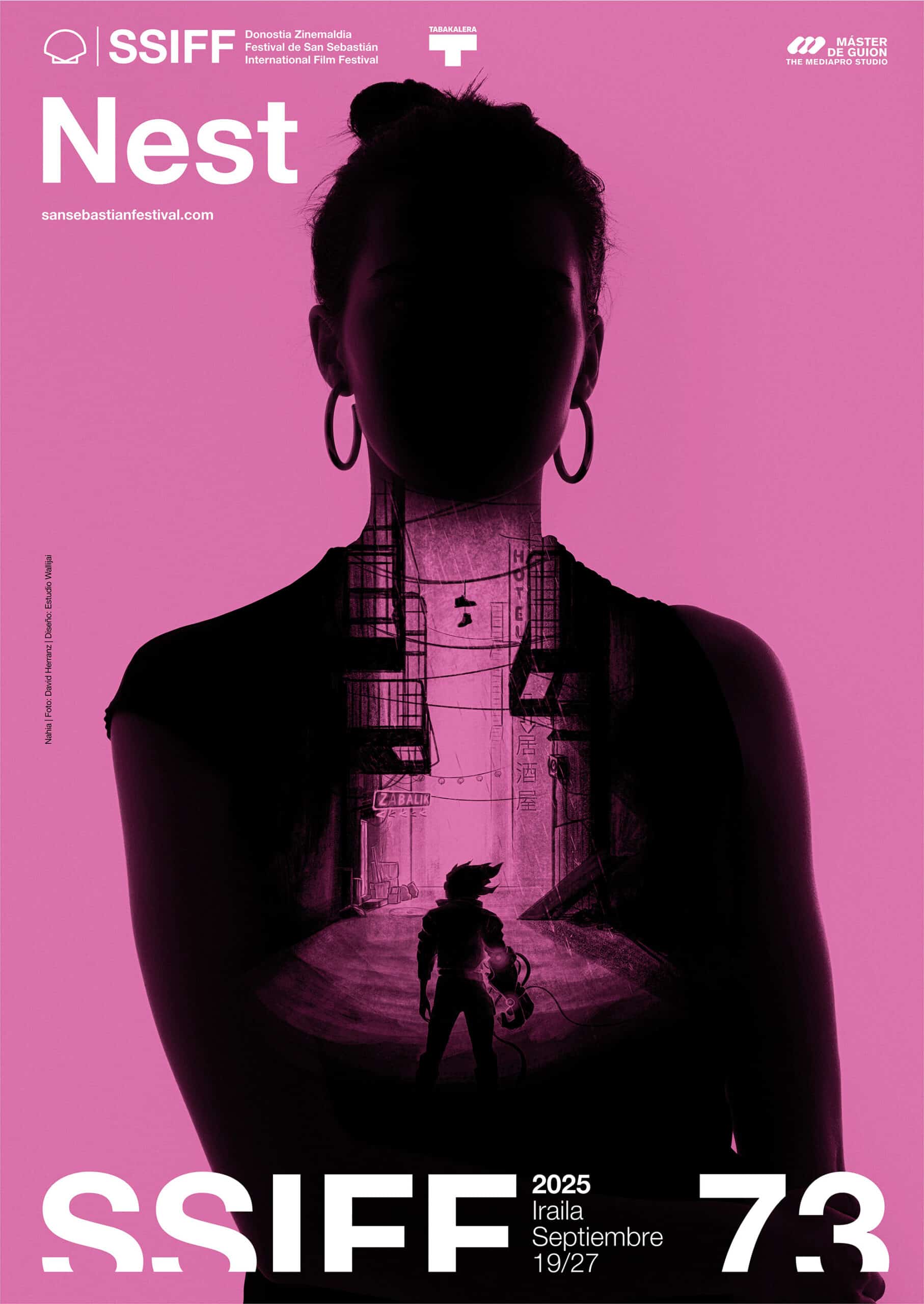 Poster of Nest Strand at the 73rd San Sebastian International Film Festival (SSIFF)