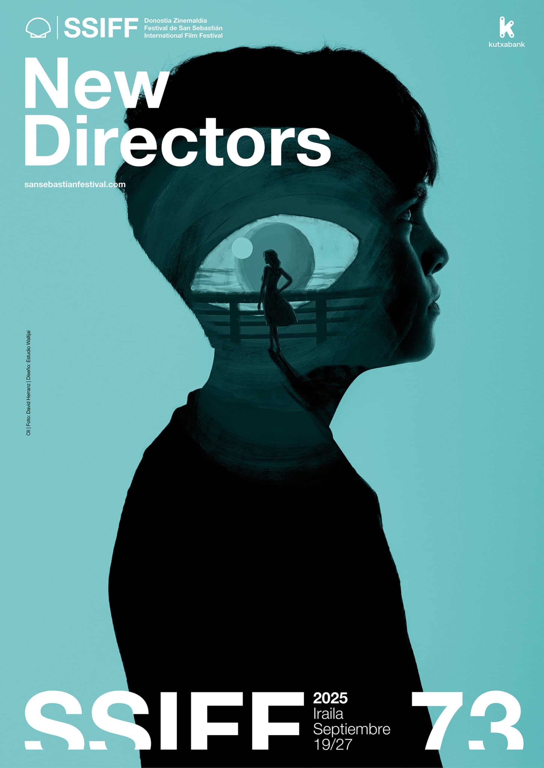 Poster of New Directors Strand at the 73rd San Sebastian International Film Festival (SSIFF)