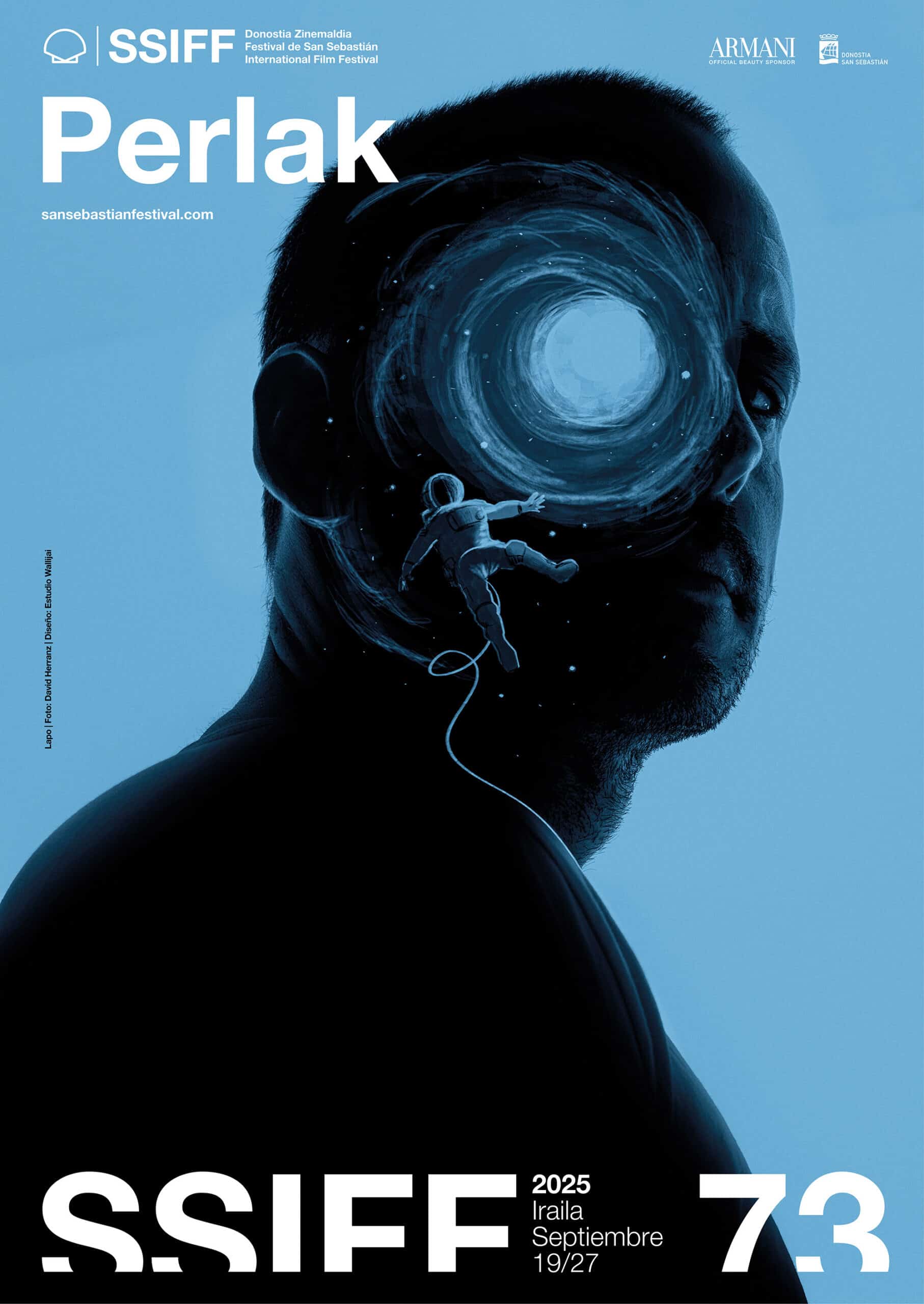 Poster of Perlak Strand at the 73rd San Sebastian International Film Festival (SSIFF)