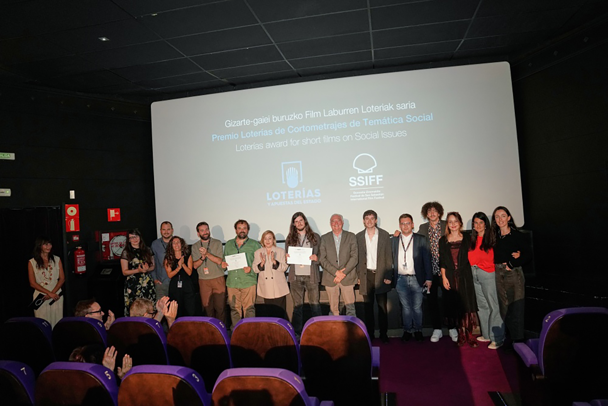 San Sebastian Festival Names Winners of Second Loterías Award