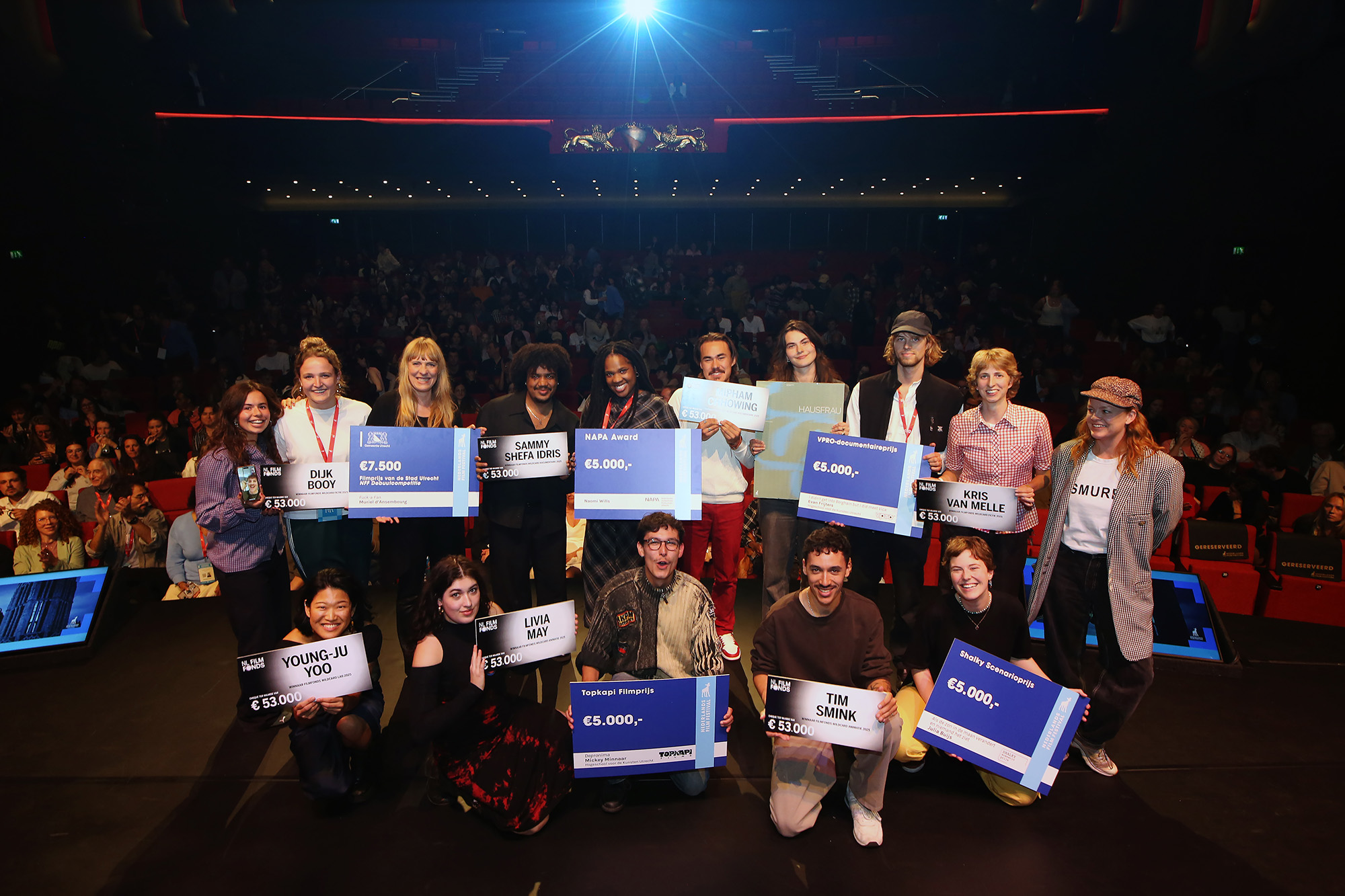 Netherlands Film Festival Awards 2025 Debut, Student Competition Prizes